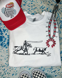 Cowboy Roper Crewneck