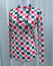 Load image into Gallery viewer, Holiday Checkered Mesh
