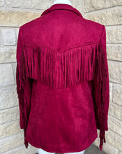 Load image into Gallery viewer, Ruby Fringe Blazer
