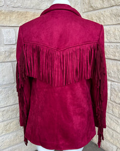 Ruby Fringe Blazer