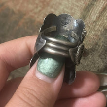 Load image into Gallery viewer, Tim Yazzie Saddle Ring 8.5
