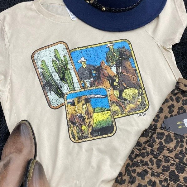 COWBOY COLLAGE