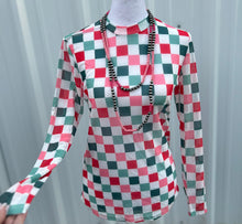Load image into Gallery viewer, Holiday Checkered Mesh
