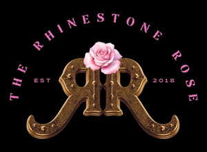 The Rhinestone Rose logo
