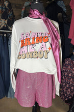Load image into Gallery viewer, Santa Bring Me a Cowboy Longsleeve T-Shirt
