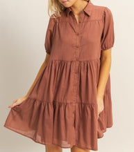 Load image into Gallery viewer, Clay Tiered Dress
