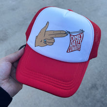 Load image into Gallery viewer, Only Dates Cowboys Trucker Hat
