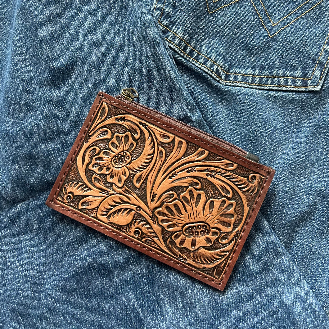Tooled Coin Wallet