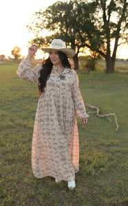 Cowboy Lasso Dress