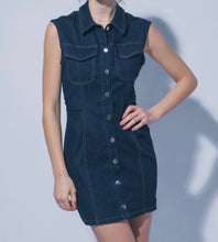 Load image into Gallery viewer, Indigo Rain Denim Dress
