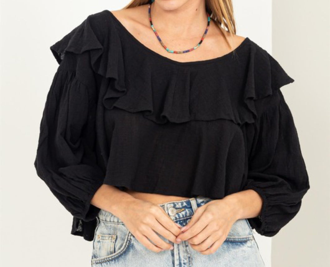 Ruffle Ringo Top