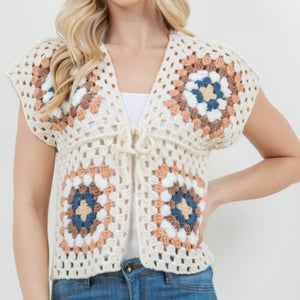 Crochet Cowgirl Vest