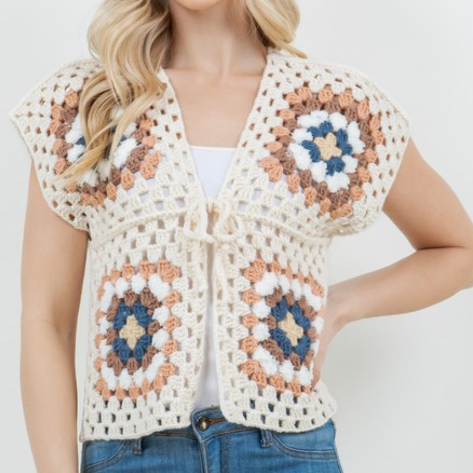 Crochet Cowgirl Vest