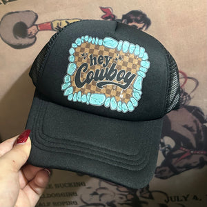 Hey Cowboy Trucker Hat