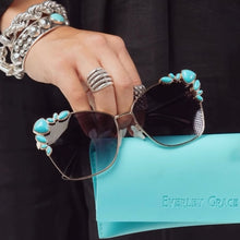Load image into Gallery viewer, Turquoise Sunnies
