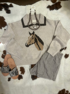 Horse Collar Sweater