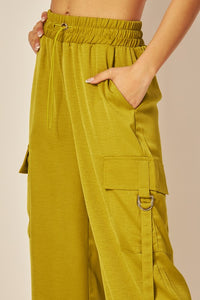 Satin Soldier Gal Pants
