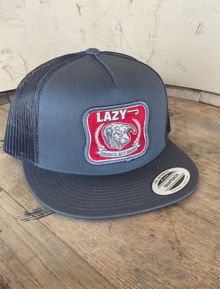 Charcoal Lazy J Best Cap