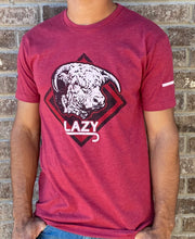 Load image into Gallery viewer, RED DIAMOND LAZY J TEE
