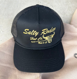 Black and Yellow Salty Rodeo Cap
