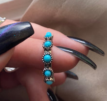 Load image into Gallery viewer, Studded Turquoise Band
