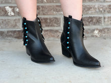 Load image into Gallery viewer, Midnight Cowgirl Booties
