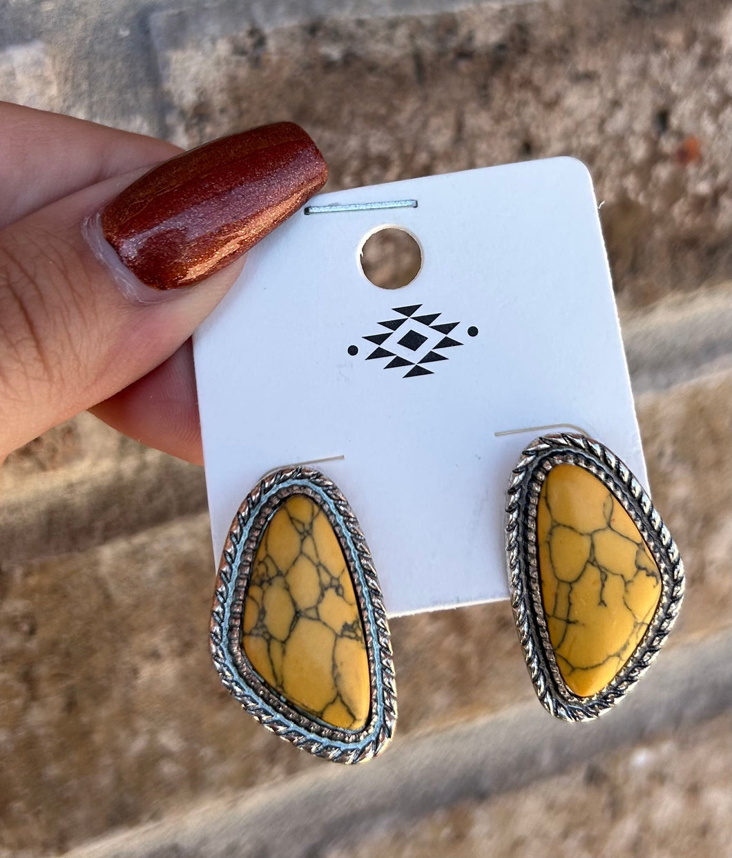 Yellow Stone Studs
