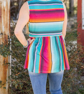 Abilene Serape Top