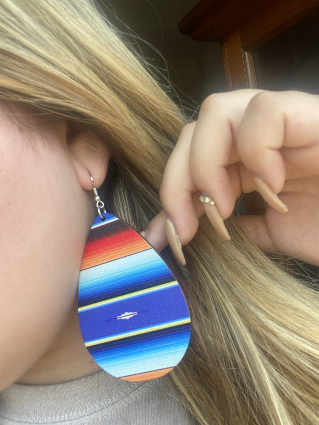 Midnight Serape Earrings